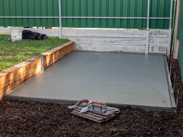 Concrete slab driveway in Mornington Peninsula VIC